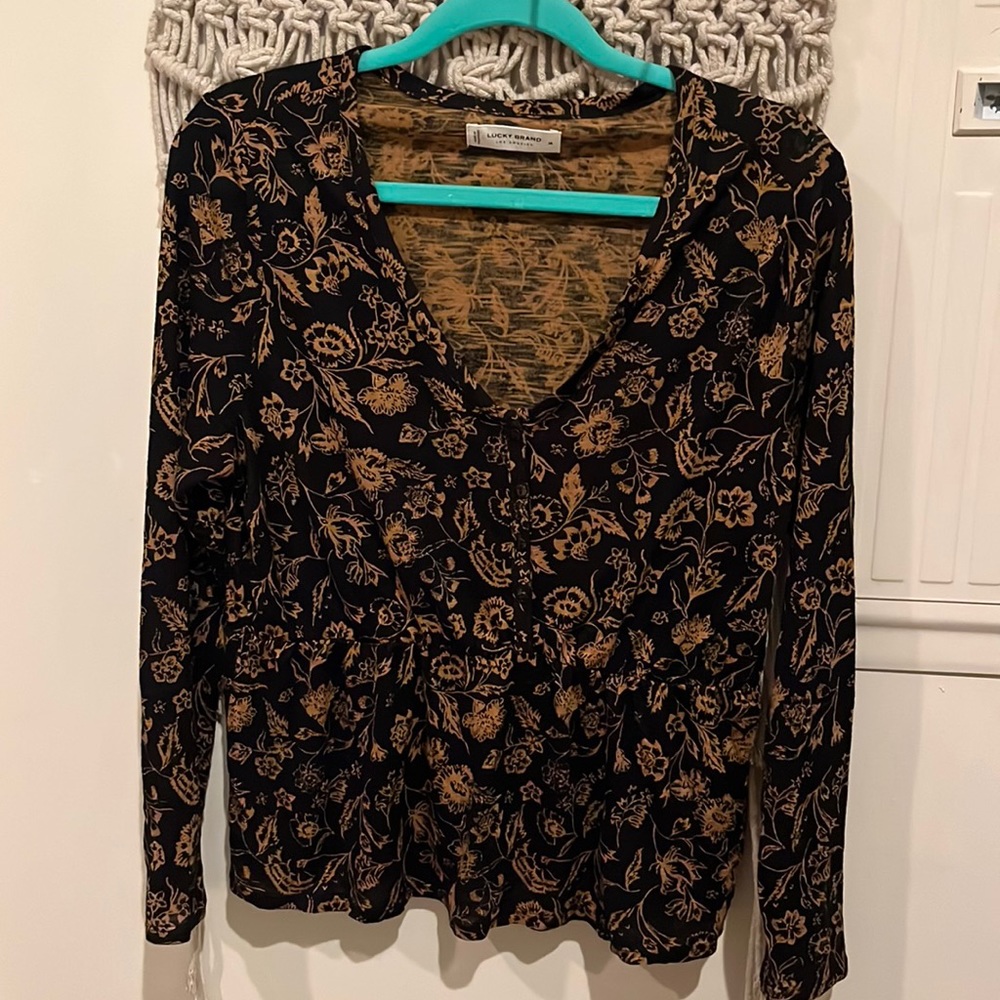 Lucky Brand floral top